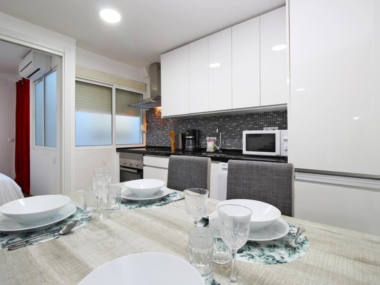 Del Parque Flats Beatas Apartment Malaga Bagian luar foto